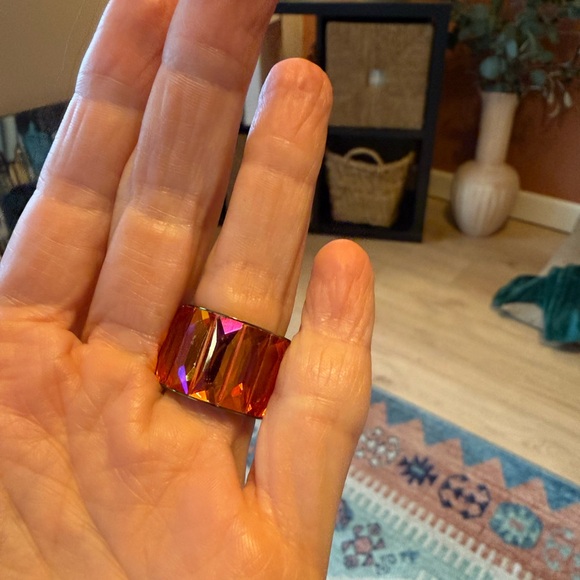 Swarovski Curiosa Crystal Cocktail Ring - Picture 11 of 15